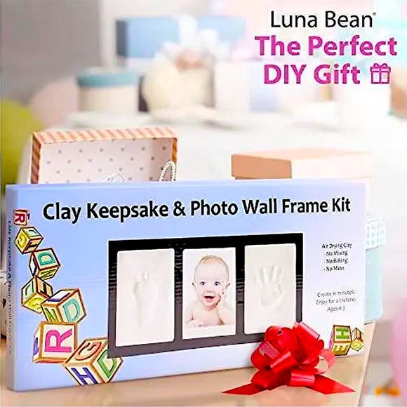 NEW Clay Keepsake & Photo Wall Frame Kit - Picture 8 of 13